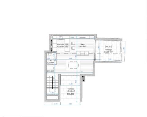 T2 Duplex em Aveiro - Centro