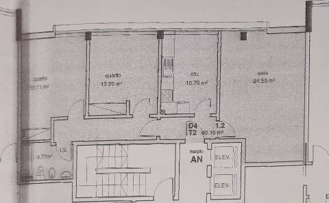 Moderno Apartamento T2 - Forca