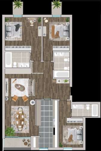 Apartamento T3 - Aveiro (Cais da Fonte Nova)