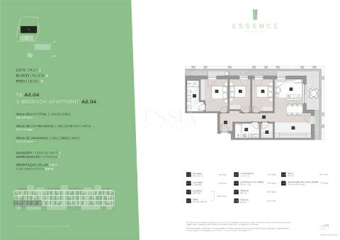 Apartamento T3 com Varanda