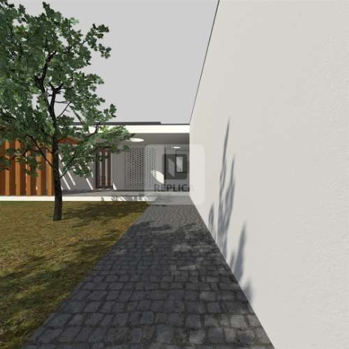 Terreno com Projeto de Arquitetura Aprovado para Construção de Moradia