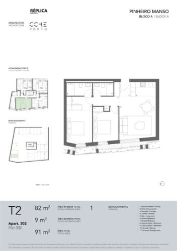 Apartamento T2 com Varanda e Estacionamento Privativo no Pinheiro Manso