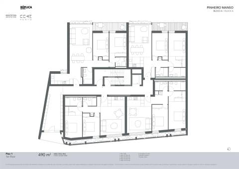 Apartamento T2 moderno com varanda no Pinheiro Manso