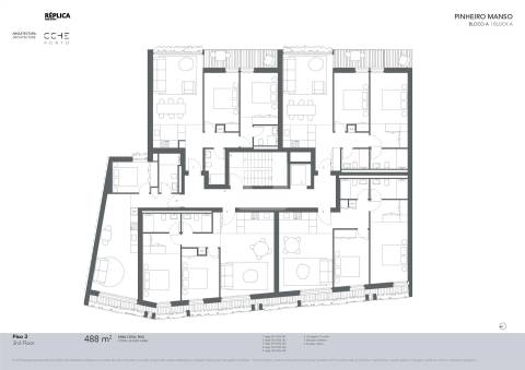 Apartamento T2 com Varanda no Pinheiro Manso