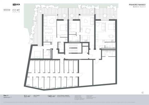 Apartamento T2 com Varanda no Pinheiro Manso