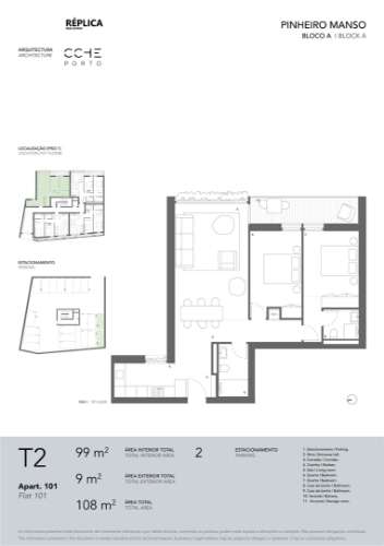 T2 com Garagem em Condomínio Exclusivo no Pinheiro Manso