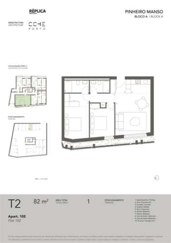 T2 com Garagem em Condomínio Exclusivo no Pinheiro Manso