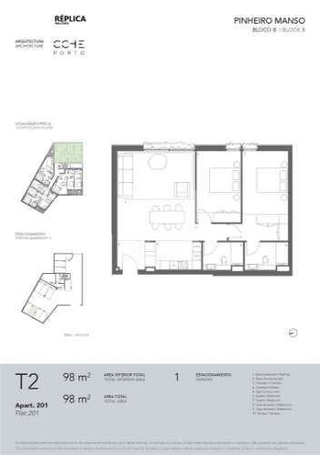T2 com Garagem em Condomínio Exclusivo no Pinheiro Manso