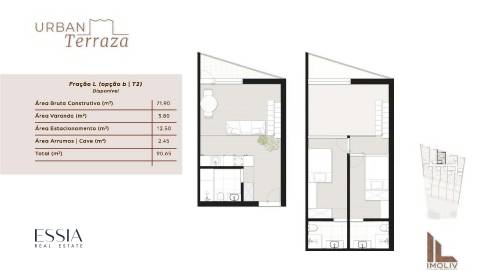 Apartamento T2 Venda em São Mamede de Infesta e Senhora da Hora,Matosinhos