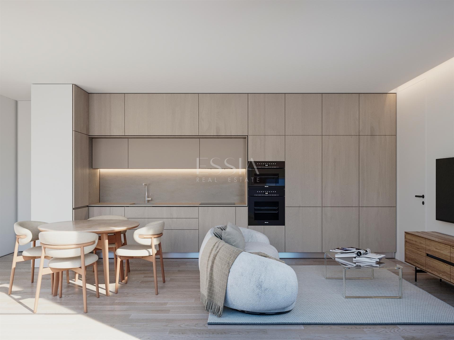 Apartamento T1+1 com Estacionamento em Matosinhos