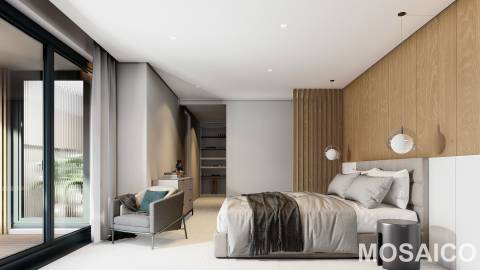 Lote para Moradia V3 térrea de 3 frentes, com piscina, em CANIDELO para VENDA