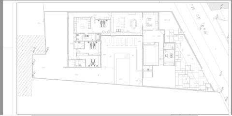 Lote para Moradia V3 térrea de 3 frentes, com piscina, em CANIDELO para VENDA