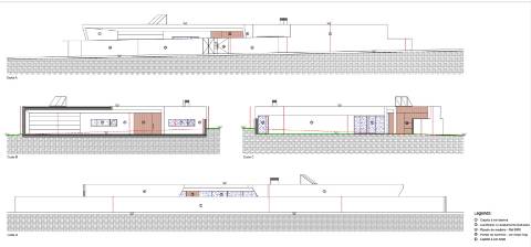 Lote para Moradia V3 térrea de 3 frentes, com piscina, em CANIDELO para VENDA