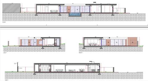 Lote para Moradia V3 térrea de 3 frentes, com piscina, em CANIDELO para VENDA