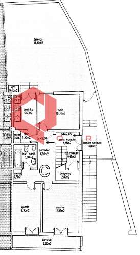 Venda Apartamento T2 junto ao Polo IV da UBI Covilhã