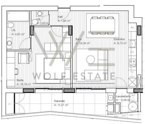 Apartamento T1 Venda em Ferreiros e Gondizalves,Braga