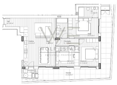 Apartamento T3 Venda em Ferreiros e Gondizalves,Braga