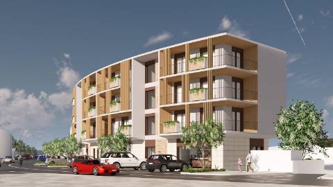 42 apartamentos com PIP em aprovação, frente ao Pingo Doce, Almancil