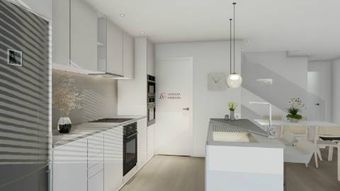 Moradias T4  modernas  em construção  à venda na Rua da Seca, nº 8 - Gafanha da Nazaré