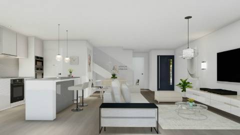 Moradias T4  modernas  em construção  à venda na Rua da Seca, nº 8 - Gafanha da Nazaré