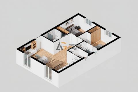 Moradia Terrea T2 Isolada em construção na Gafanha do Carmo