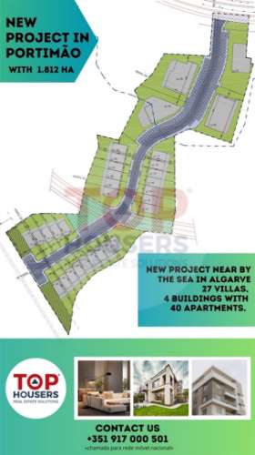 Terreno com PIP aprovado em Portimão- 1.812 Ha