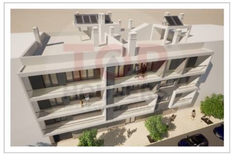 Apartamento T2 Novo com Rooftoop Privativo, garagem e arrecadação em Montenegro - Faro
