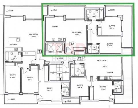 Apartamento T2 à Venda
