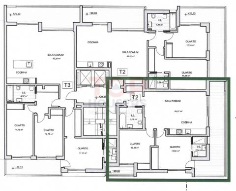 Apartamento T2 Venda em Faro (Sé e São Pedro),Faro