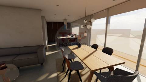 Terreno com Projeto Aprovado para Moradia T3 em um loteamento