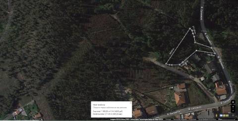 CPM20265 Terreno c/ 1.500m2 perto Rio Douro, 9.500€ prx habitações Canedo, Santa Maria da Feira,