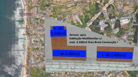 CPM20285 Terreno p/ + 28 Moradias próximo Praias Gaia  com + 6.100m2 Área Bruta Construção!