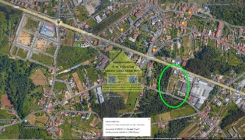 Terreno Urbano  Arrendamento em Pedroso e Seixezelo,Vila Nova de Gaia