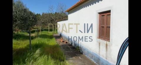 Terreno  com casa para recuperar ou para construção nova de raiz projeto aprovado Grândola