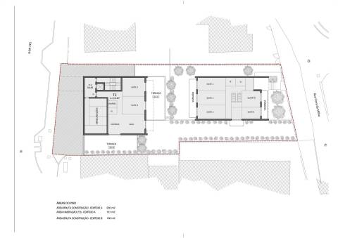 Terreno para construção de pequeno condomínio no Estoril, Cascais.