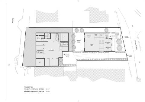 Terreno para construção de pequeno condomínio no Estoril, Cascais.