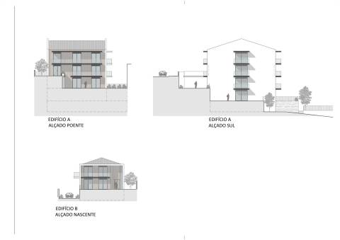 Terreno para construção de pequeno condomínio no Estoril, Cascais.