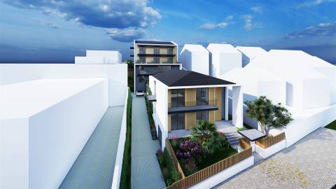 Terreno para construção de pequeno condomínio no Estoril, Cascais.