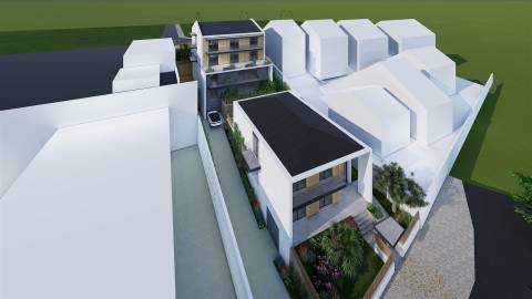 Terreno para construção de pequeno condomínio no Estoril, Cascais.