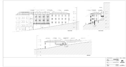 Prédio para reabilitação no Centro Histórico de Sintra.