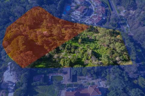 Lote de terreno urbano, junto ao belas Clube de Campo