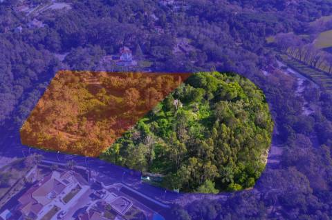 Lote de terreno urbano, junto ao belas Clube de Campo