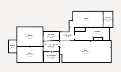 Apartamento T3 em Cascais