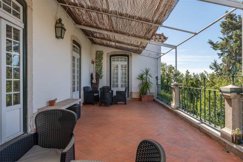 Quinta histórica, património cultural do século XVIII, localizada em Carcavelos.