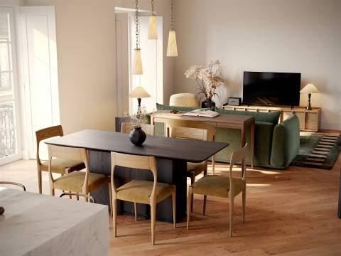 T3 Penthouse, uma joia íntima no coração da Baixa.