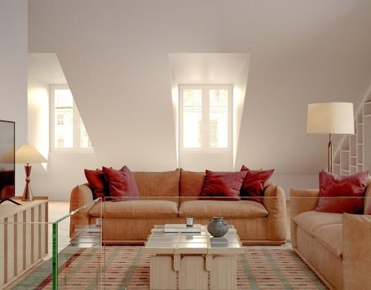 T3 Penthouse, uma joia íntima no coração da Baixa.