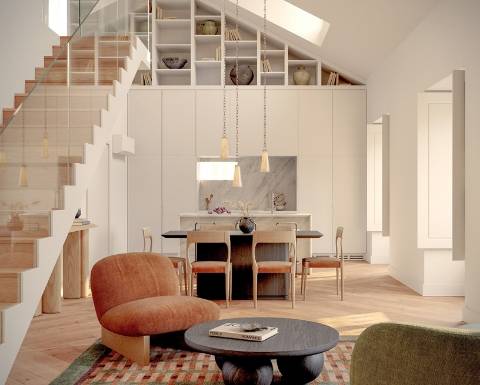 T3 Penthouse, uma joia íntima no coração da Baixa.