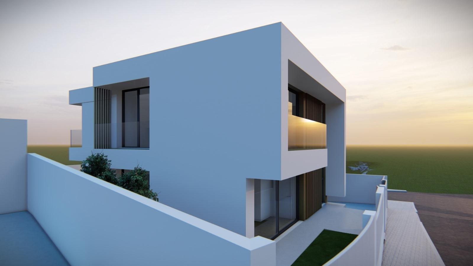 Moradia contemporânea isolada T4 com piscina, a 5 minutos da Praia do Guincho