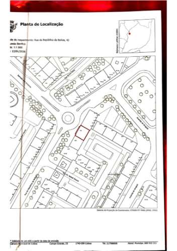 T3 na Rua da República da Bolívia, Benfica – Lisboa