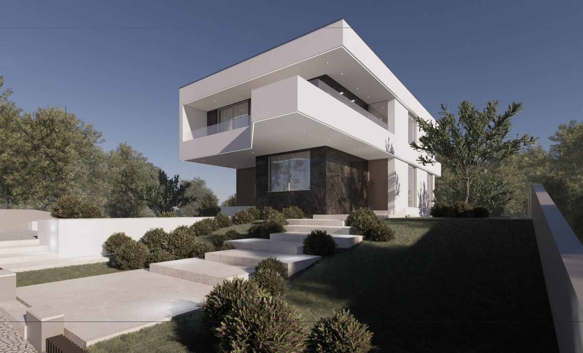 Moradia Isolada T4 de linhas contemporâneas situada numa zona premium de Sintra.